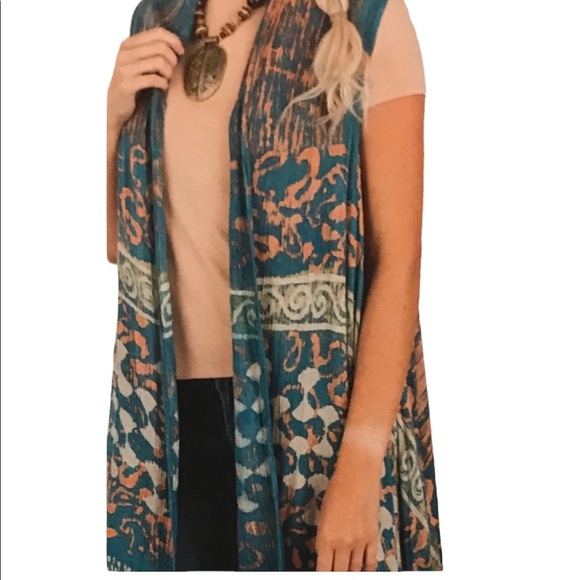 NWT. Duster/Cardigan Sacred Threads.  BL/BL 219301 - Picture 3 of 9